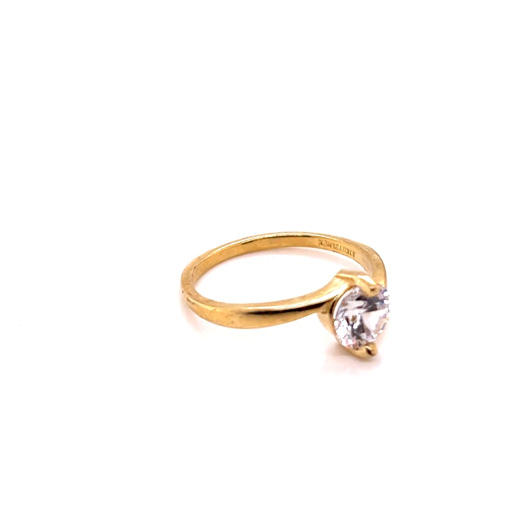 Anillo Dama Oro 10k 9334 zafirojoyeria