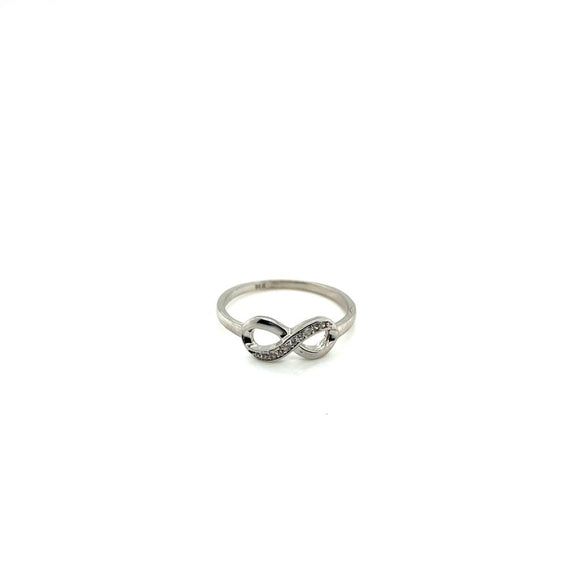 Anillo Oro Blanco 14k #10368