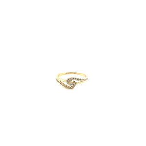 Anillo compromiso Oro 14k Amarillo   #10355