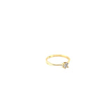 Anillo compromiso Oro 14k Amarillo   #10348