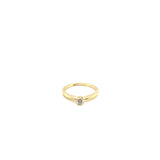 Anillo compromiso Oro 14k Amarillo   #10349