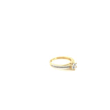 Anillo compromiso Oro 14k Amarillo   #10336