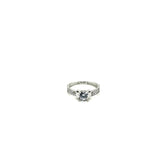 Anillo compromiso Oro Blanco 14k #10319