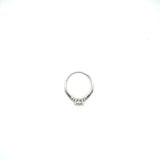 Anillo compromiso Oro Blanco 14k #10319