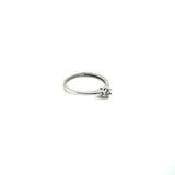 Anillo compromiso Oro Blanco 14k #10314