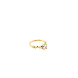 Anillo compromiso Oro 14k Amarillo   #10358