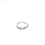 Anillo Oro Blanco 14k #10370