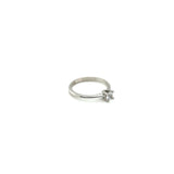 Anillo compromiso Oro Blanco 14k #10375