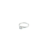 Anillo compromiso Oro blanco 10k # 10108