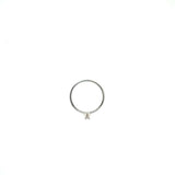 Anillo compromiso Oro Blanco 14k #10377