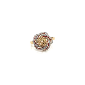 Anillo Oro Dama 14k  #11324