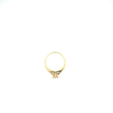 Anillo compromiso Oro 14k Amarillo   #10353