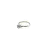 Anillo compromiso Oro Blanco 14k #10381