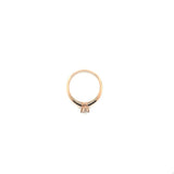 Anillo compromiso Oro Rosa 14k #10395