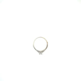 Anillo compromiso Oro Blanco 14k #10391