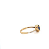 Anillo Dama Oro Amarillo 10k  #12126