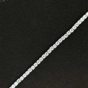 Pulso Plata Moissanita 6.6 ct tw #11814