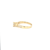 Anillo compromiso Oro 10k Amarillo #11934