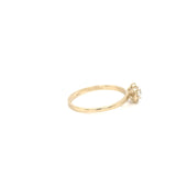 Anillo Compromiso Oro 14k Amarillo #11944