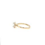 Anillo Compromiso Oro 14k Amarillo #11945