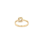 Anillo Compromiso Oro 14k Amarillo #11946