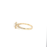 Anillo Compromiso Oro 14k Amarillo #11948