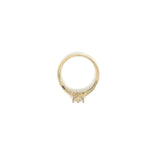 Anillo Compromiso Oro 14k Amarillo #11950