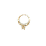 Anillo Compromiso Oro 14k Amarillo #11951