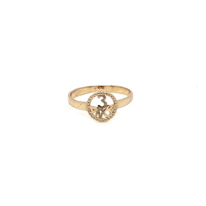 Anillo Oro Dama 10k  #3079