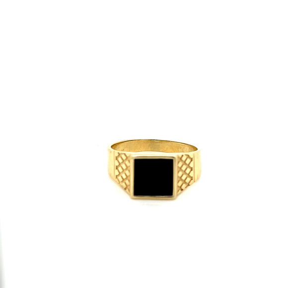 Anillo Caballero Oro 10k #9570