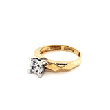 Anillo compromiso Oro 14k Amarillo   #7889