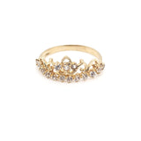 Anillo Oro Corona 10k  #3063