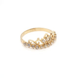 Anillo Oro Corona 10k  #3063