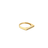 Anillo Dama Oro 10k #9585