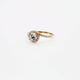 Anillo compromiso Oro 14k #5234