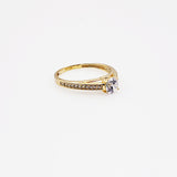 Anillo compromiso Oro 14k #7391