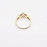 Anillo compromiso Oro 14k #7391