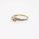 Anillo compromiso Oro 14k #3895