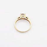 Anillo compromiso Oro 14k #3895