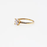 Anillo compromiso Oro 14k #7384