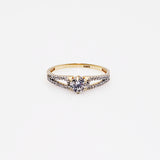 Anillo compromiso Oro 14k #3886