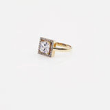 Anillo compromiso Oro 14k  #4367