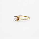 Anillo compromiso Oro 14k  #6634