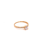 Anillo compromiso Oro 14k #8087