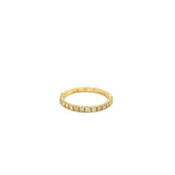 Churumbela Oro 14k Amarillo .21Ct TW Diamante SI2-H #9758