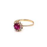 Anillo Oro Dama 10k  #6790