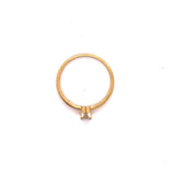 Anillo compromiso Oro 14k #9420