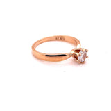 Anillo compromiso Oro 14k #9423