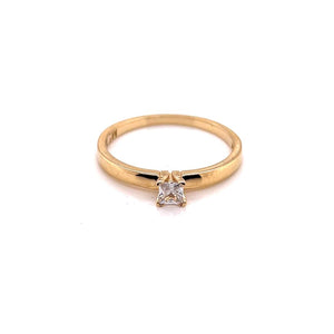 Anillo compromiso Oro 14k #9420