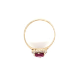 Anillo Oro Dama 14k  #1858